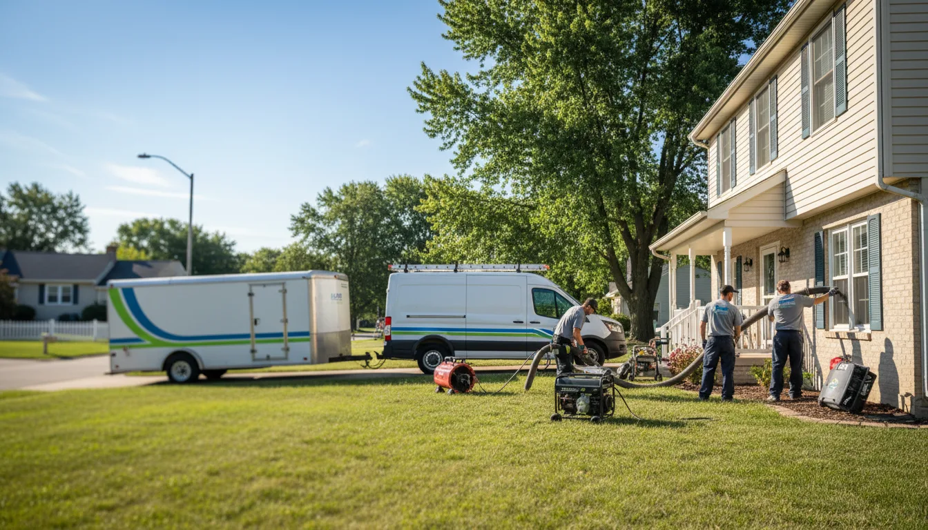 Flooded Basement Restoration And Cleanup With Repair in Davenport Center, NY near me